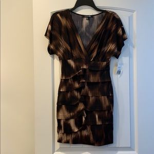 Animal print dress